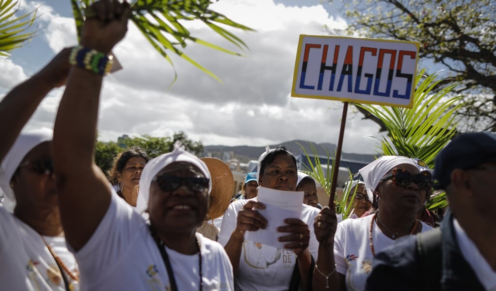 De oorspronkelijke bewoners van Chagos roepen Engeland al jaren op om het eiland te verlaten.   (beeld epa / Dai Kurokawa)