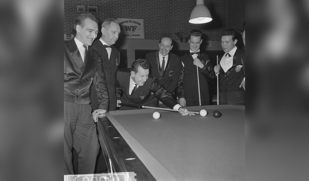Raymond Ceulemans tijdens een wedstrijd in Nederland in de jaren zestig.  (beeld Nationaal Archief)