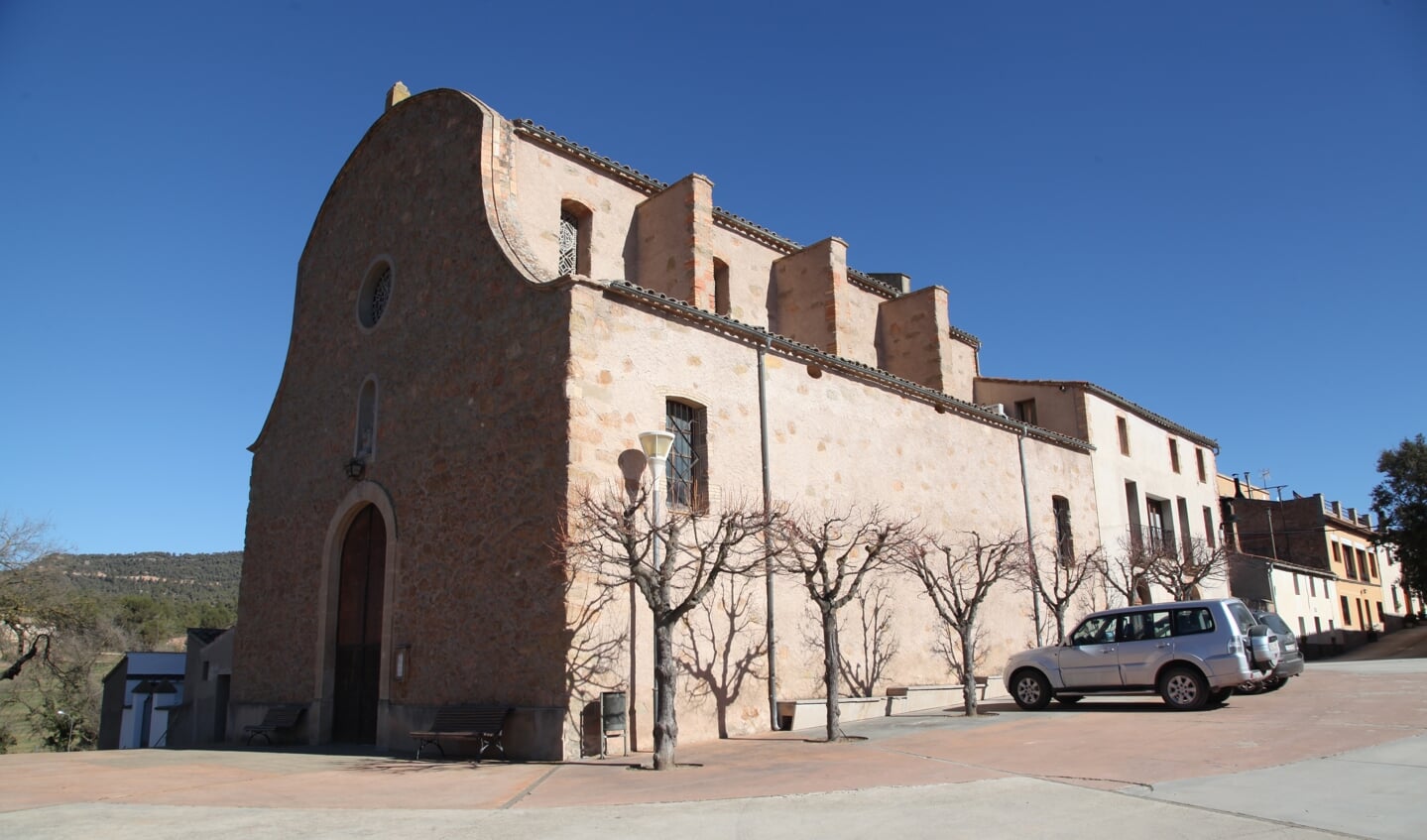 De kerk van Sant Andreu in Maians.