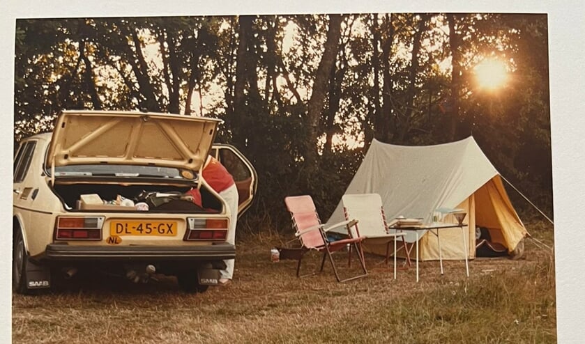 De Saab 99, bouwjaar 1979.