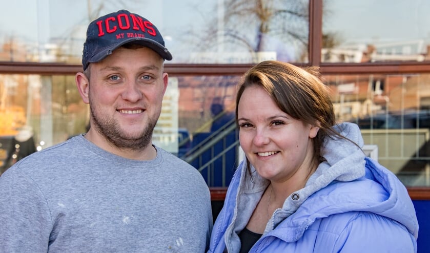 Levi Heitbrink en Daphne Erkens, beiden werkzaam in het onderwijs en woonachtig in Heerlen.