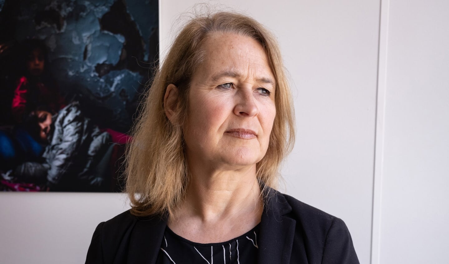 Andrea Vonkeman, de Nederlandse vertegenwoordiger van de UNHCR, de wereldvluchtelingenorganisatie.