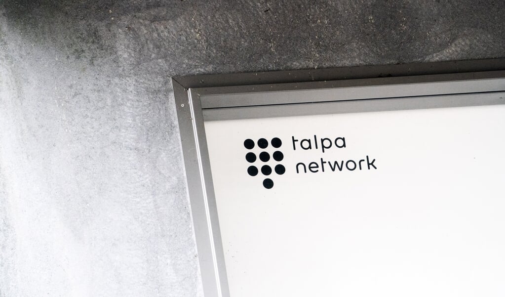 Logo van Talpa Network. The Voice of Holland is stopgezet wegens seksueel grensoverschrijdend gedrag van bandleider Jeroen Rietbergen.   (beeld anp / Jeroen Jumelet)