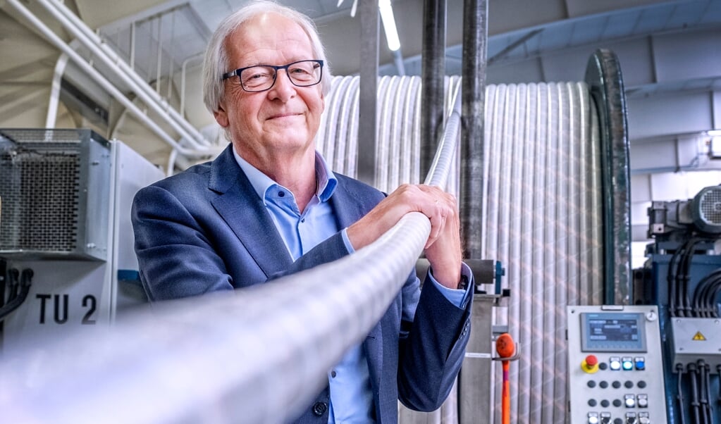 Alexander van der Lof is directeur van de Twentsche Kabelfabriek en bestuursvoorzitter van de holding TKH.  (beeld Raymond Rutting)