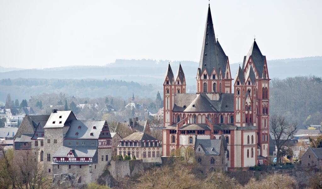 De kathedraal van het Duitse bisdom Limburg.  (beeld Epa / Boris Roessler)