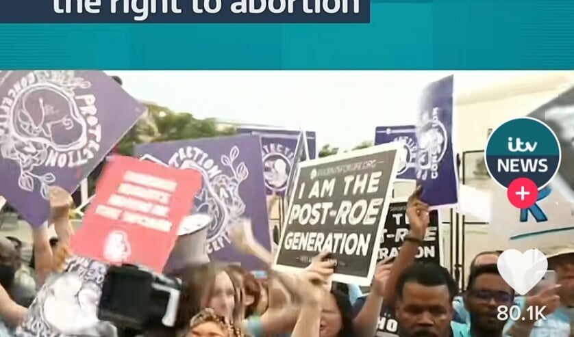 Steun en protest na afschaffen landelijk recht op abortus in Amerika