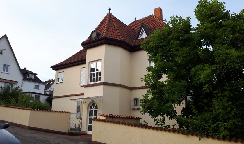 Het huis waar Edth Stein woonde, aan de Neubergstrasse 16.