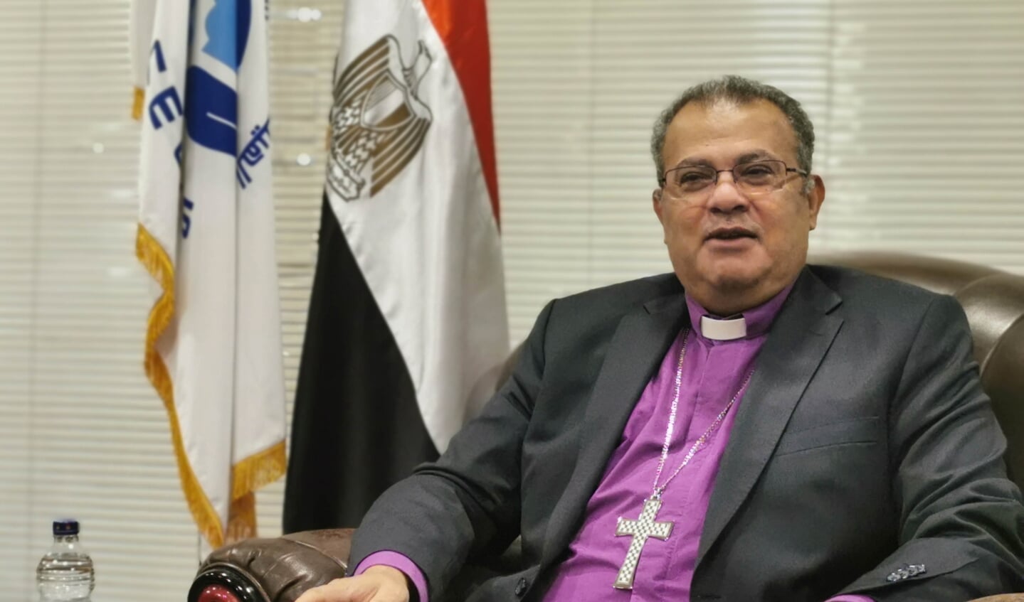 Dr. Andrea Zaki, leider van de protestanten in Egypte.