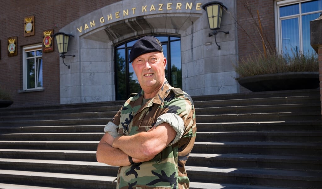 Pieter Visscher was de afgelopen zes jaar geestelijk verzorger bij het Korps Mariniers.  (beeld Arie Kievit)