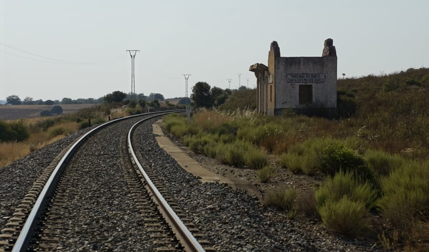 In Manzanal del Barco stopt al jaren geen trein meer.