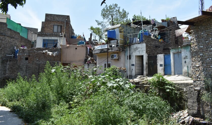 In dit deel van de stad Islamabad wonen de christenen.