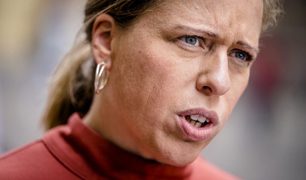 Minister Carola Schouten voor Armoedebeleid, Participatie en Pensioenen.  (beeld anp / Bart Maat)