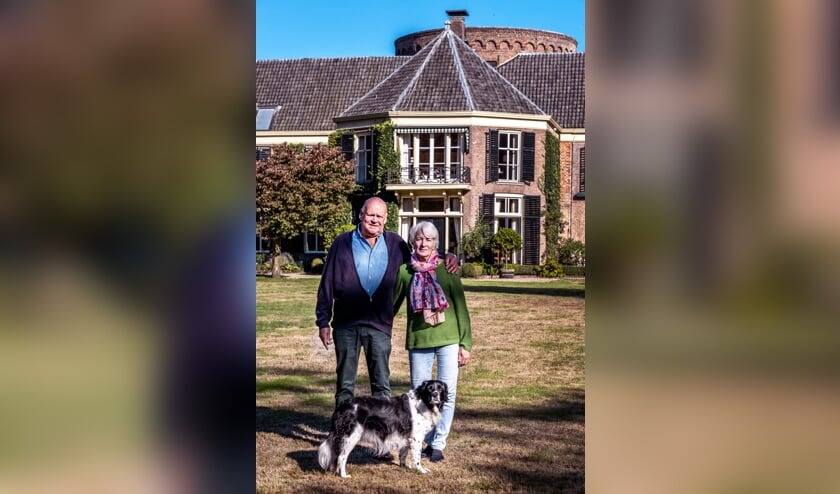 Kasteelheer Evert-Kees van de Plassche en zijn vrouw Jennine van de Plassche- Staring.