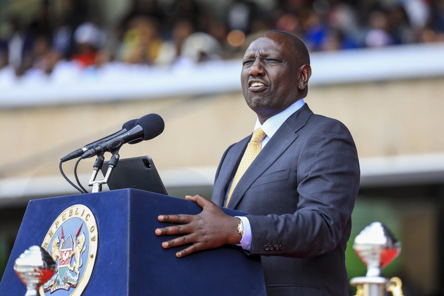 Kenia's vijfde president William Ruto.