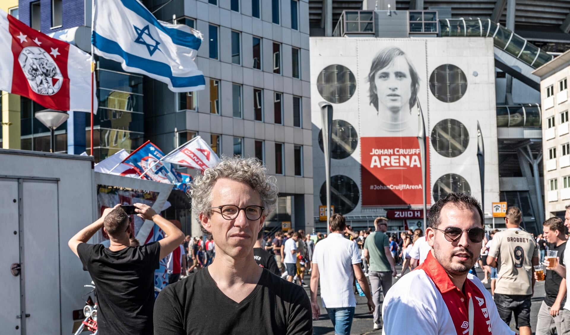 David Wertheim: ‘Joden zijn makkelijk te gebruiken voor het wij-zij-denken. Het is natuurlijk een groep met een sterke identiteit, verdrukt door de rest. Zo voelen die supporters zich ook.’