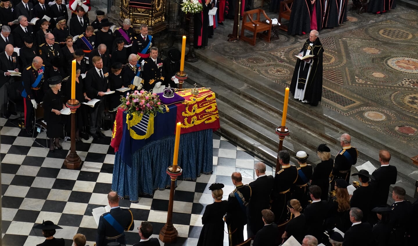 Rond de dienst bij de begrafenis van de Britse koningin Elizabeth was er veel aandacht voor de Anglicaanse Kerk.