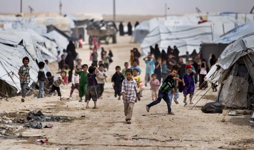 Vooral in het kamp Al-Hol is de situatie voor kinderen onmenselijk, zegt de Amerikaanse commandant Kurilla.
