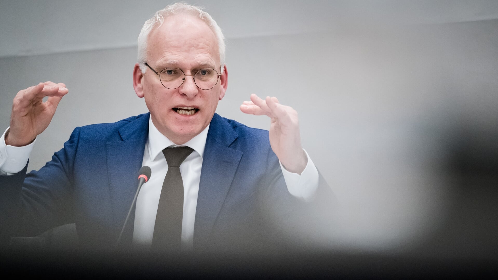 Minister Piet Adema: 'Heel veel ruimte zit er niet meer in Brussel.'