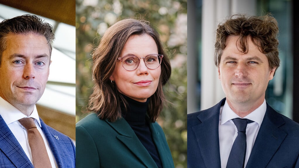 Chris Stoffer (SGP), Mirjam Bikker (ChristenUnie) en Henri Bontenbal (CDA) zijn op donderdag 16 november bij het ND Verkiezingsdebat.