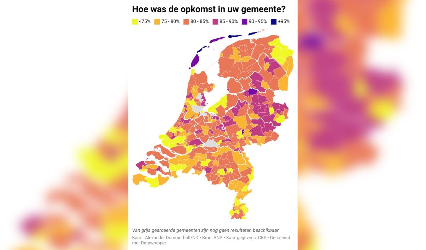 Waar Won De PVV En Hoe Stemde De Biblebelt? De Verkiezingen In Acht ...