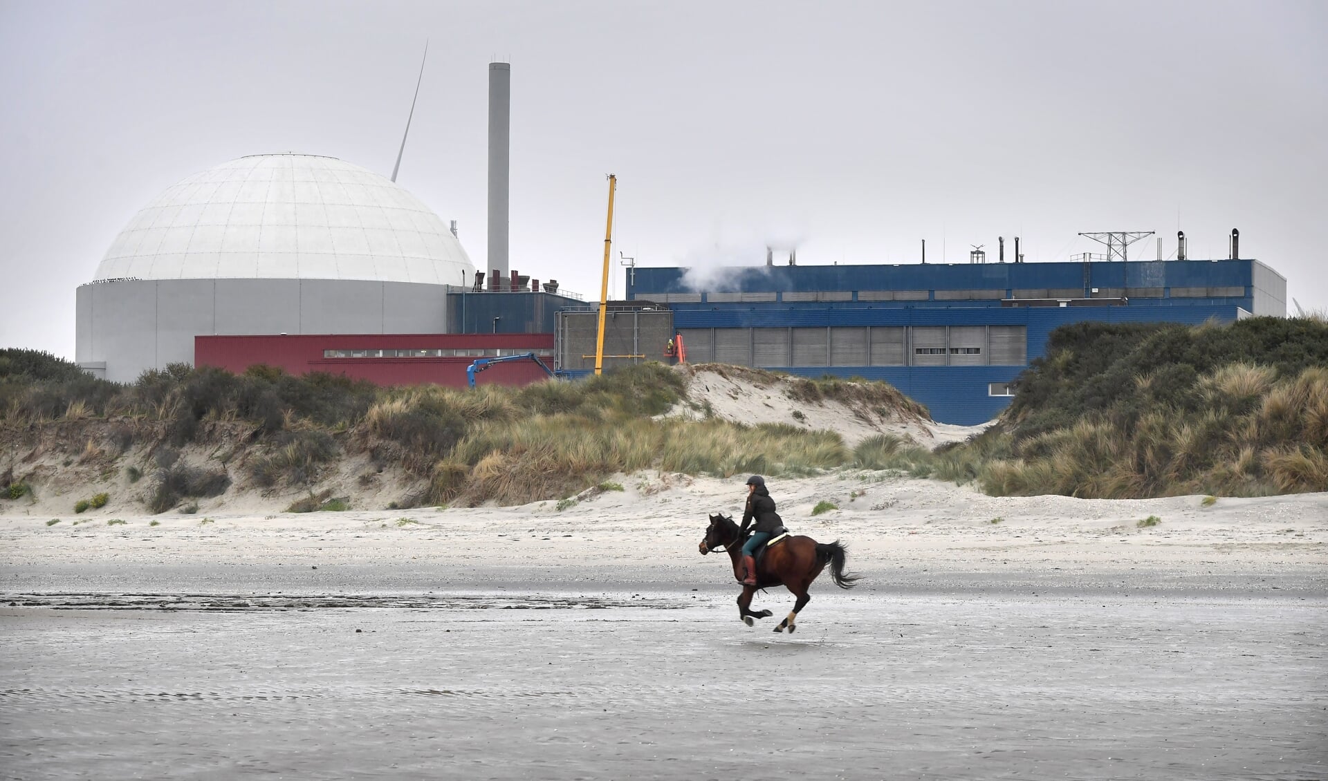 De kerncentrale in Borssele.