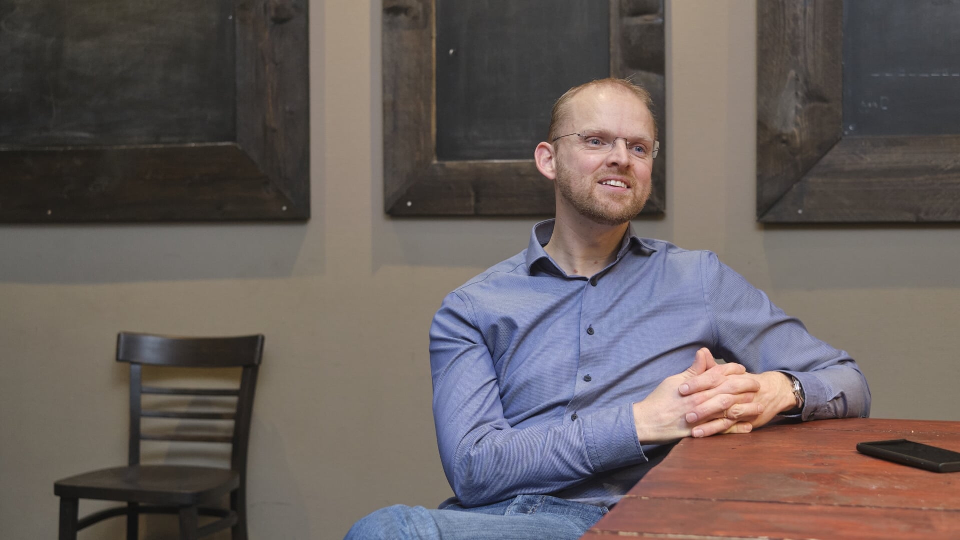 Predikant Jacob Folkerts: 'Vaak wordt gezegd dat de kerk de hoop van de wereld is. Nee, het gaat niet om mensen, maar om de Heer. Hij is de hoop van de wereld.'