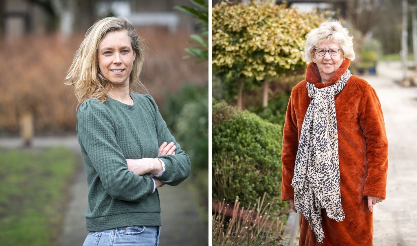 Elsbeth en Janny