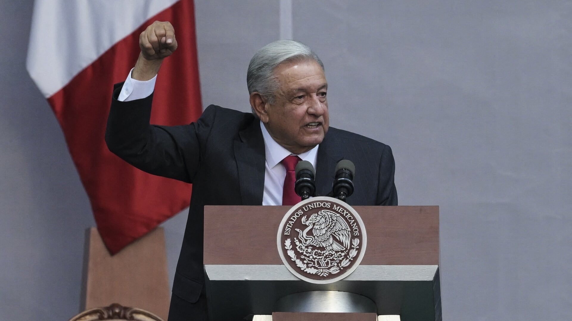 De Mexicaanse president ontkent dat er fentanyl in Mexico wordt geproduceerd.