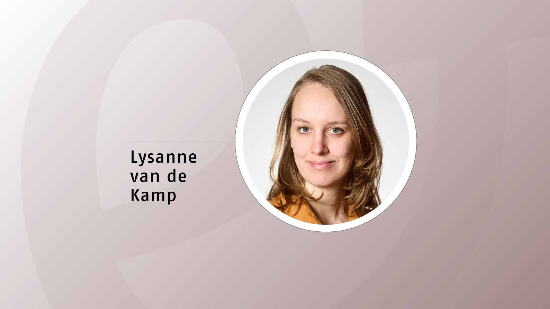 Lysanne van de Kamp werkt bij Micha Nederland en ontwerpt oogsttuinen.