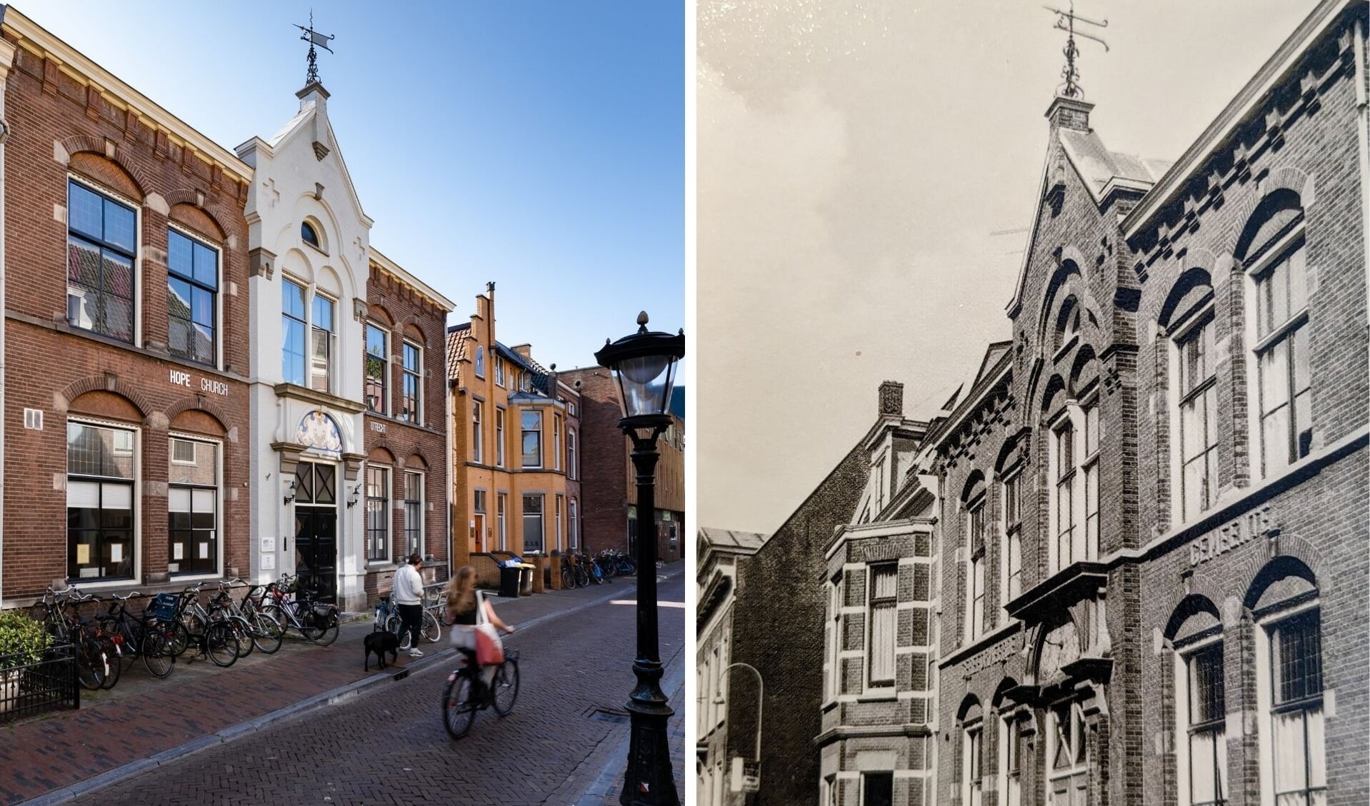 In de kerk aan de Boothstraat in Utrecht scheurden de Gereformeerde Gemeenten.
