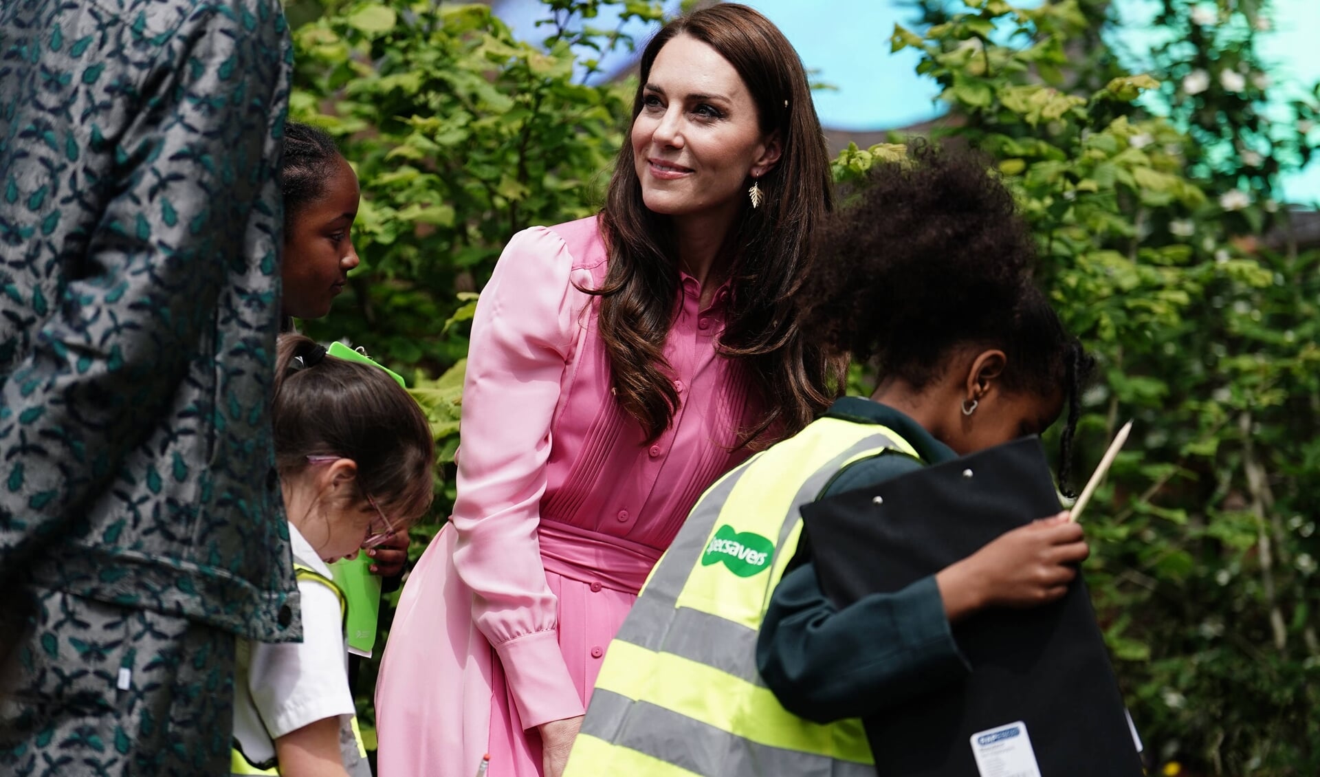 Kroonprinses Kate bezocht de Chelsea-tuinenshow dinsdag.