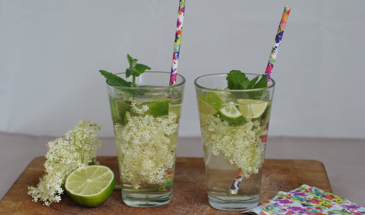 Vlierbloesemlimonade