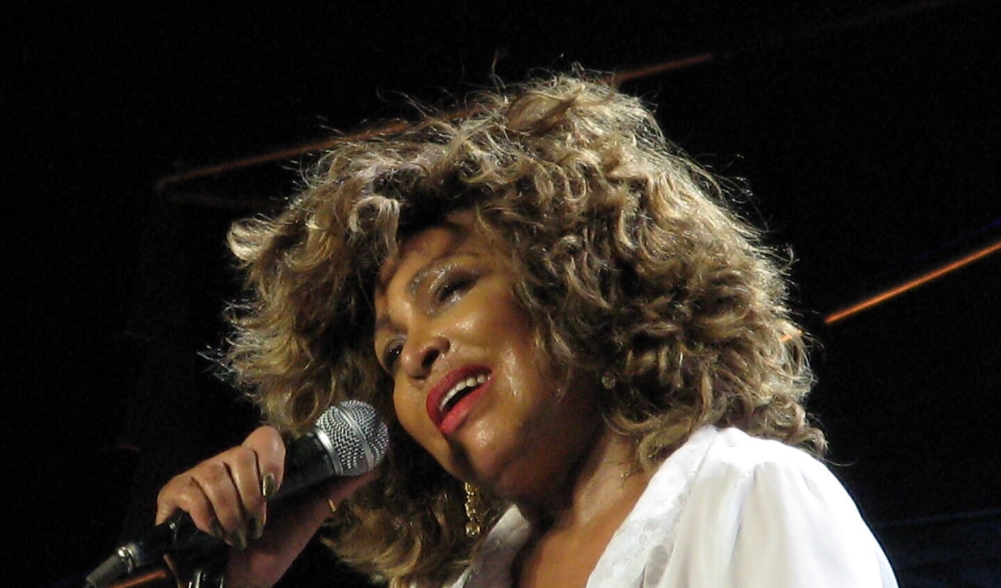 Tina Turner in 2009, vijftig jaar in het vak.