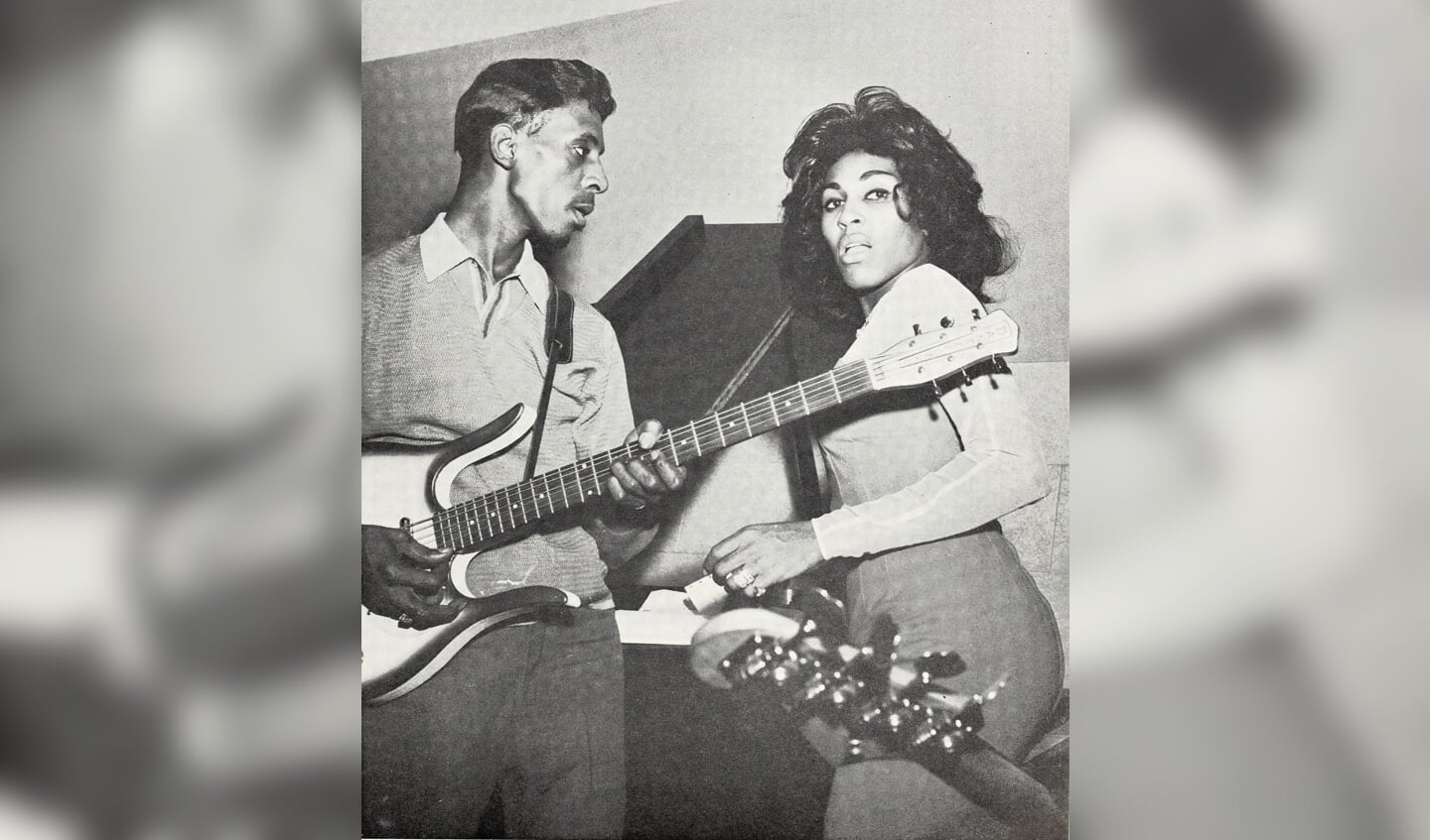 Ike en Tina Turner in 1962