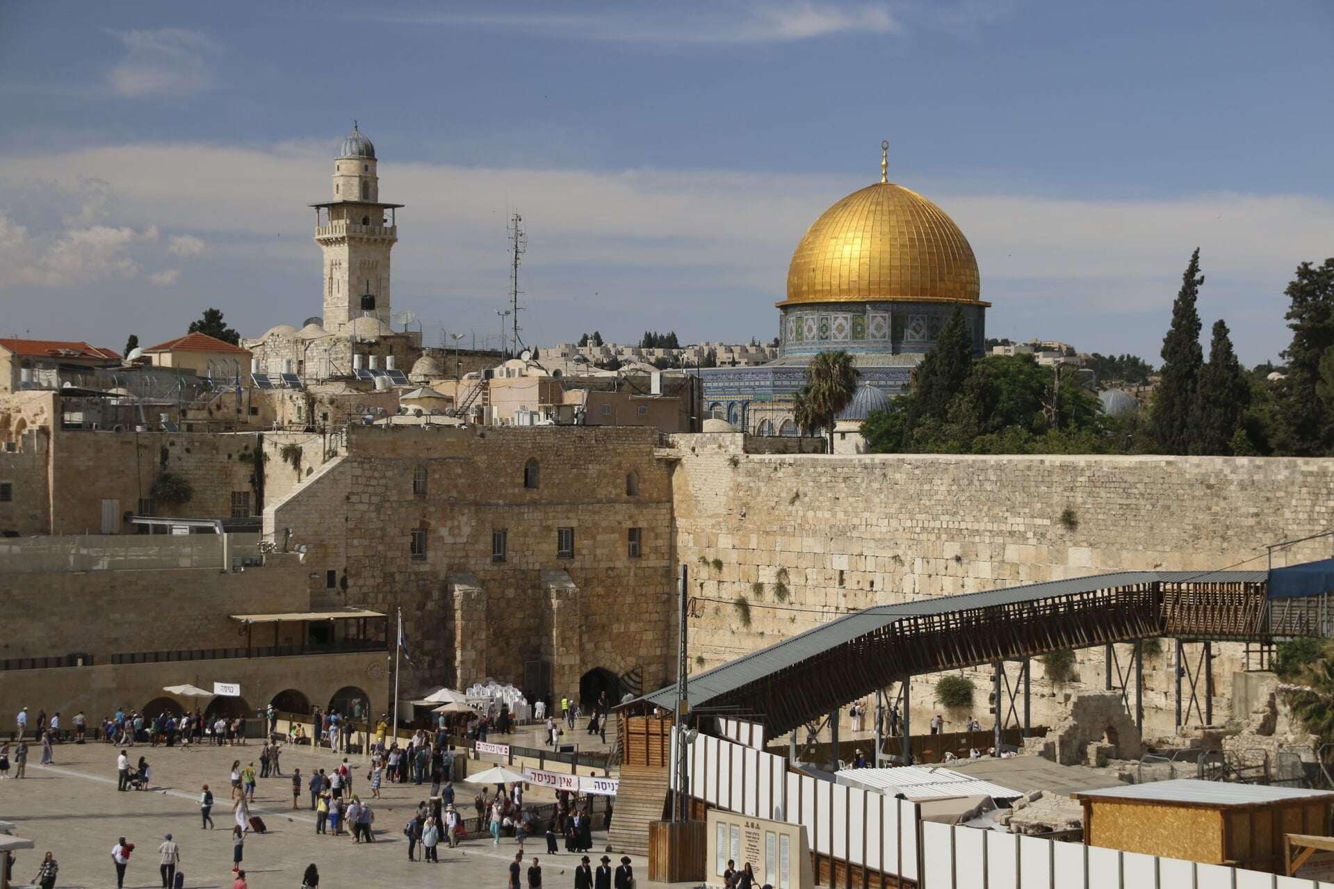 Jeruzalem. Als het aan PKN-bestuurder René de Reuver ligt, vindt er geen Israëlreis meer plaats zonder een ontmoeting met Palestijnse christenen.