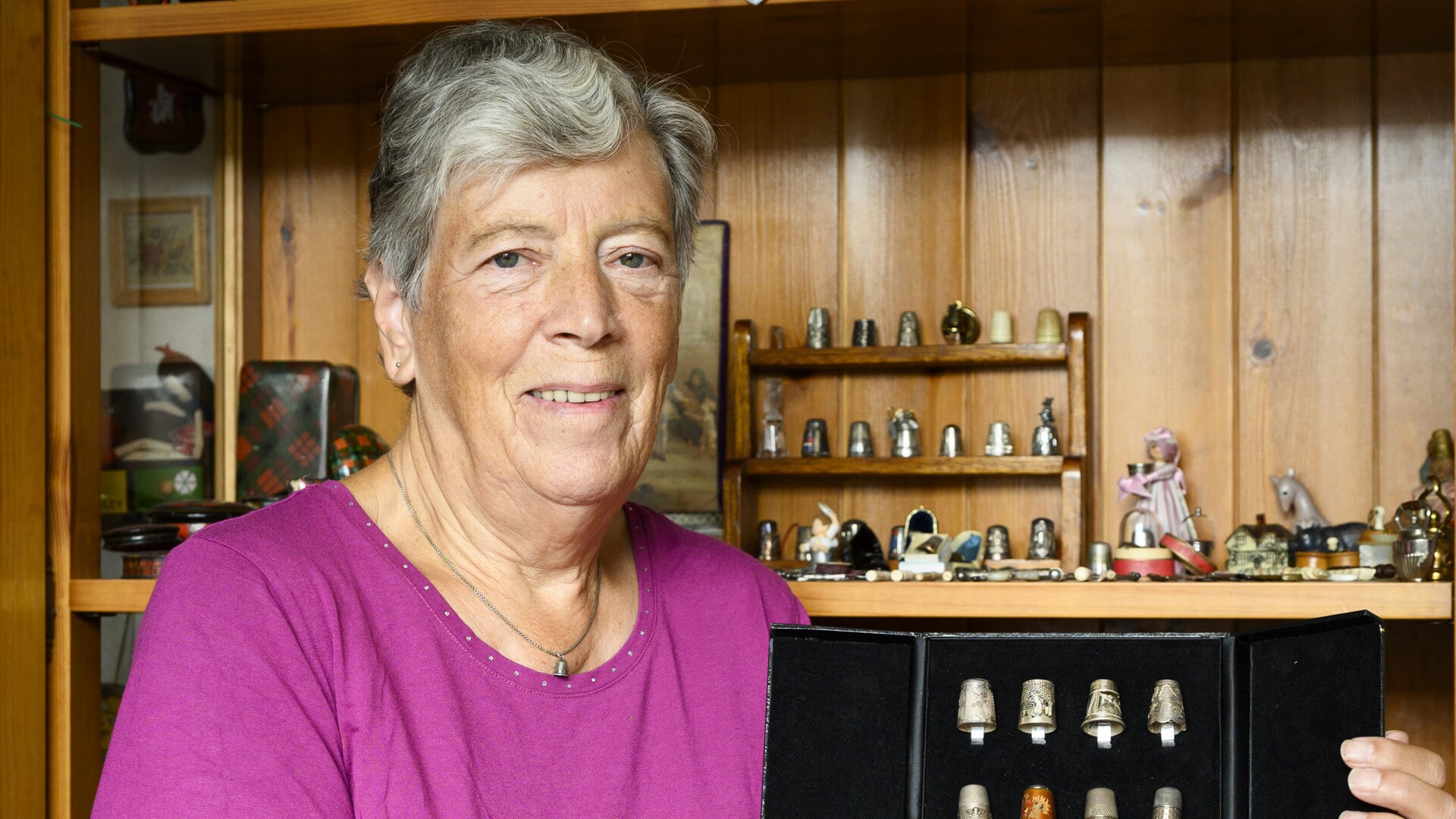 Ineke Hulsman verzamelt naai en handwerkgerei. ‘De liefde voor naald