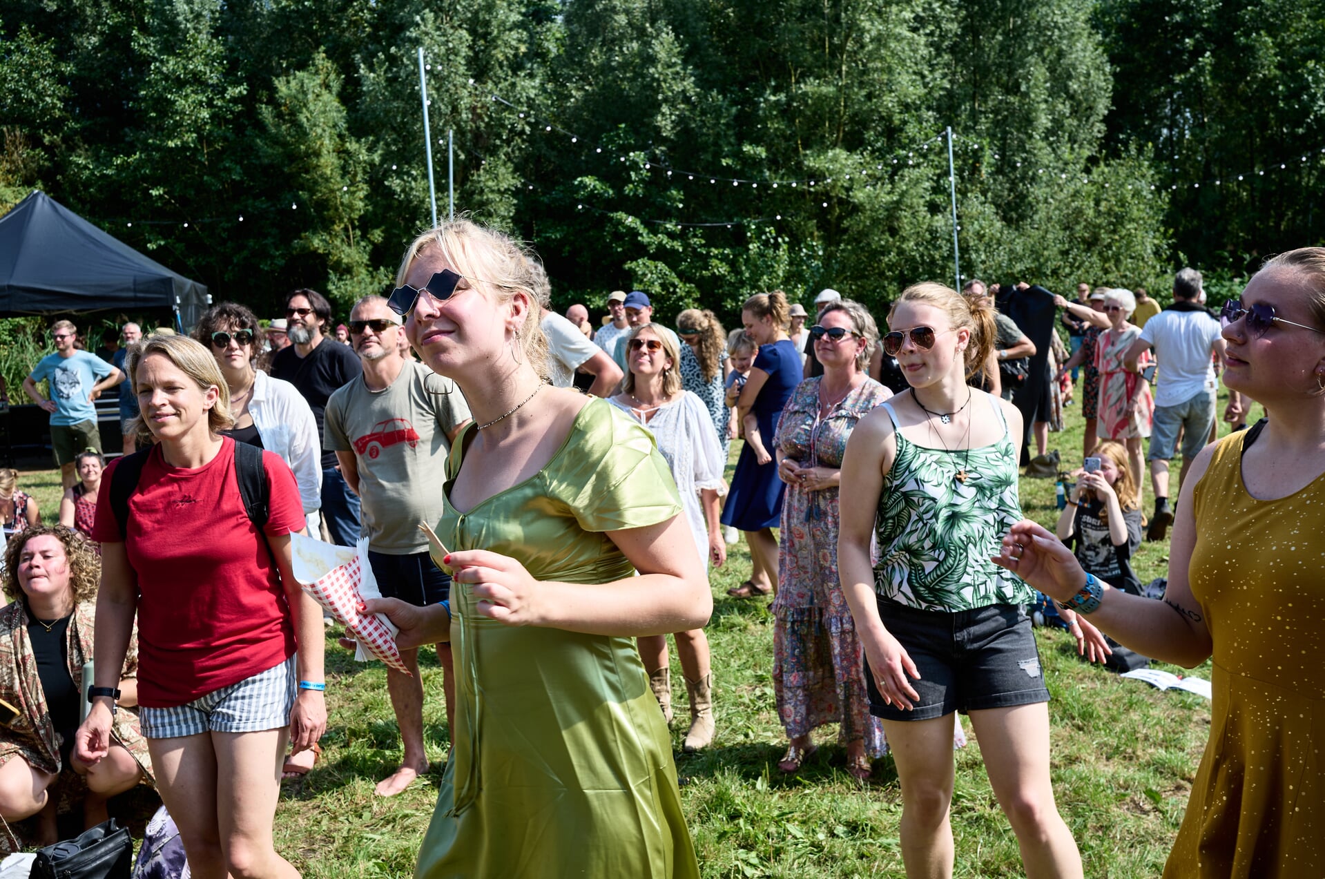 Wie zich tijdens Graceland Festival wil laten dopen, kan dat doen. 'Voorafgaand gaat zo iemand in gesprek met een theoloog of predikant - óók een echte Graceland-ganger.'