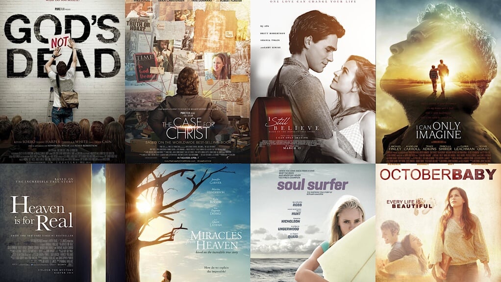 De toon en toonbaarheid van veel christelijke films blijven van bedenkelijk niveau.