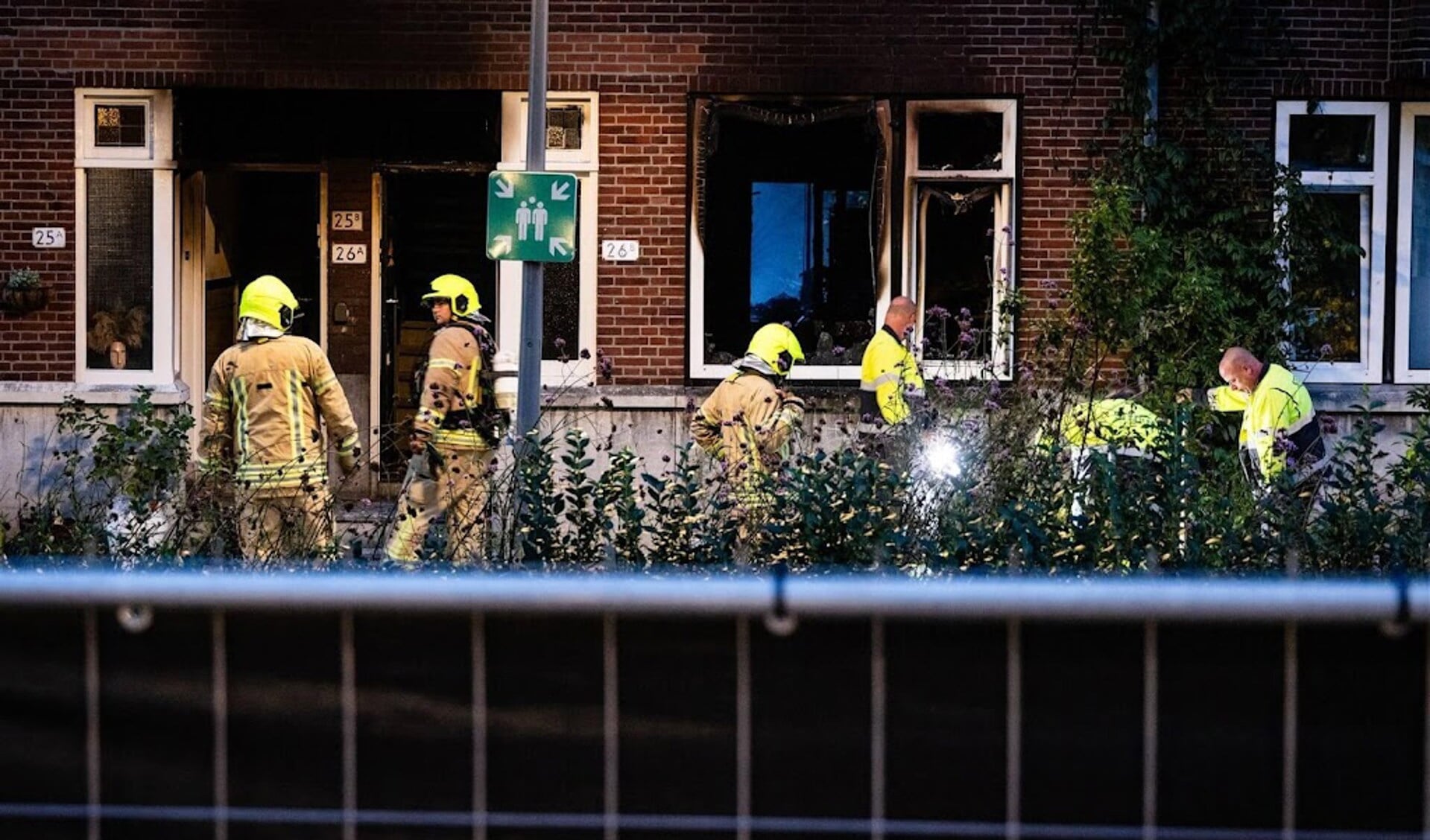 Woning Rotterdam Waar Brand Uitbrak Is Van Verdachte Schietpartij ...