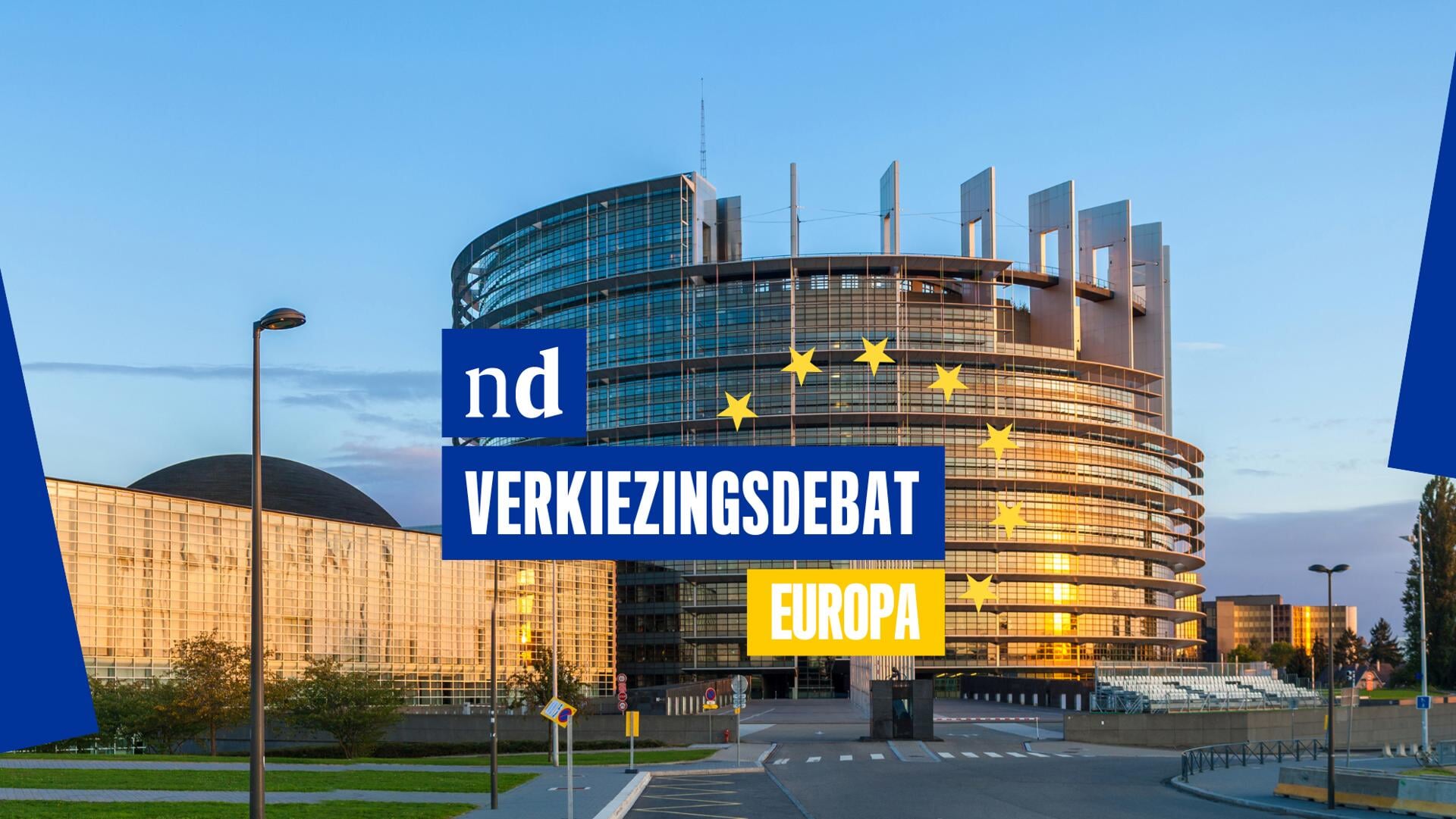 In Ede organiseert het Nederlands Dagblad op 28 mei, een week voor de Europese Parlementsverkiezingen, een debat met de lijsttrekkers van CDA, ChristenUnie en SGP.