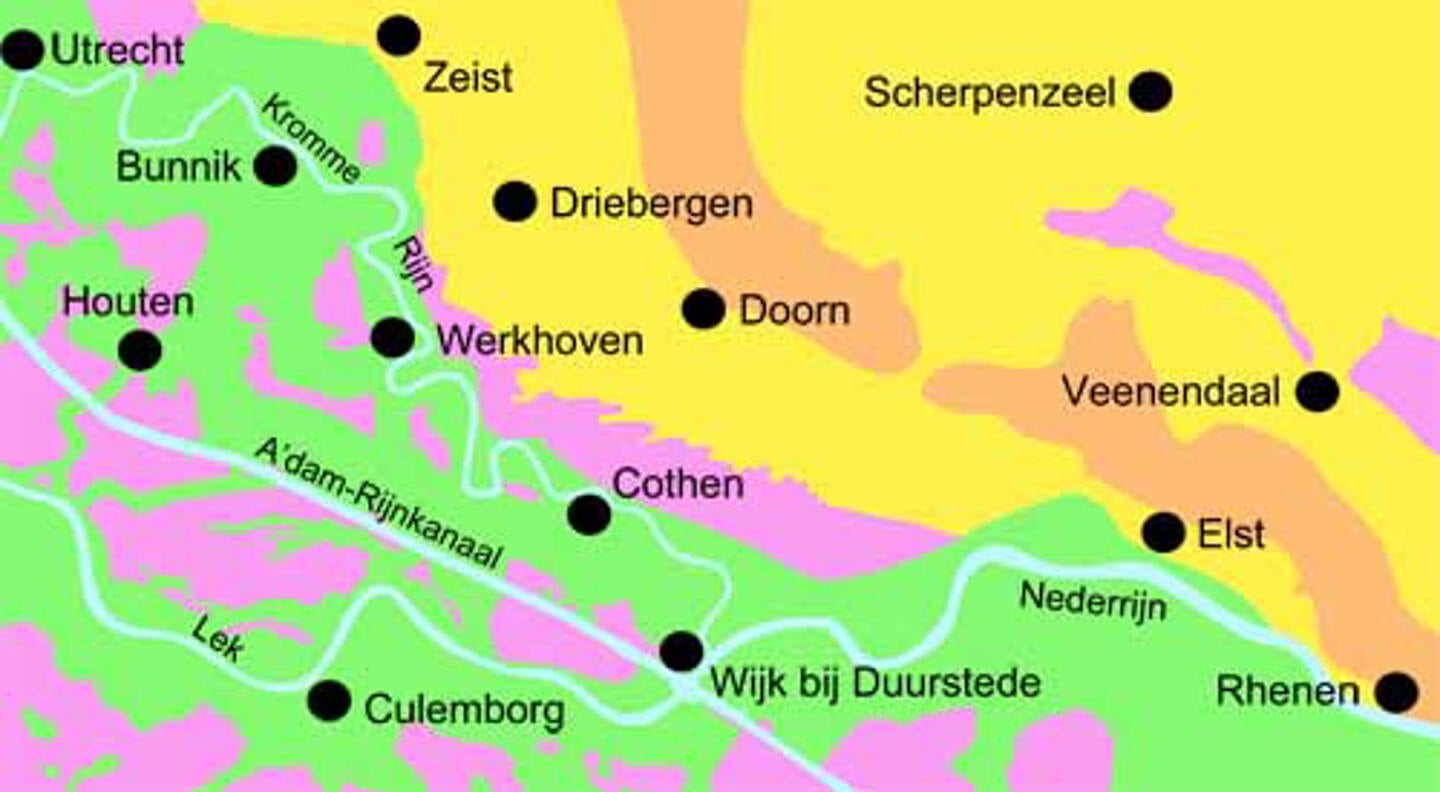 Wijk bij Duurstede ligt op de plaats waar Dorestad was.