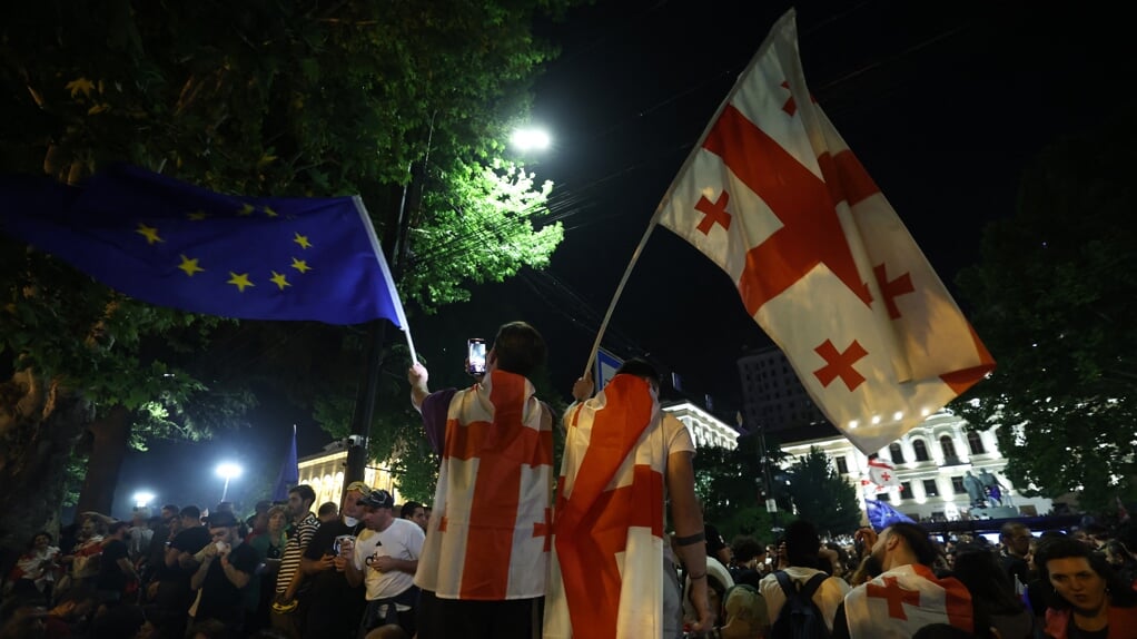 Volgens sommige peilingen wil meer dan 80 procent van de Georgiërs bij de EU.