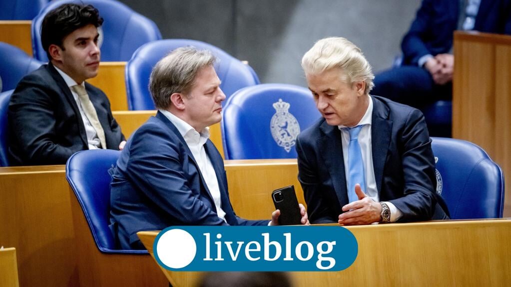 Pieter Omtzigt en Geert Wilders.