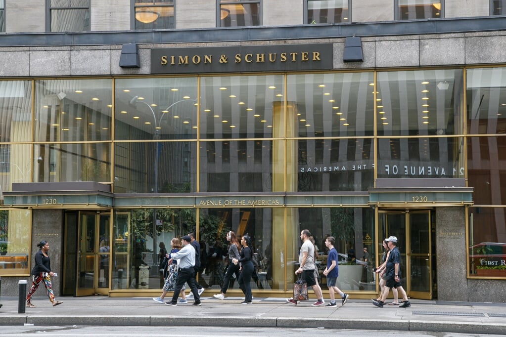 Het hoofdkantoor van Simon & Schuster in New York.