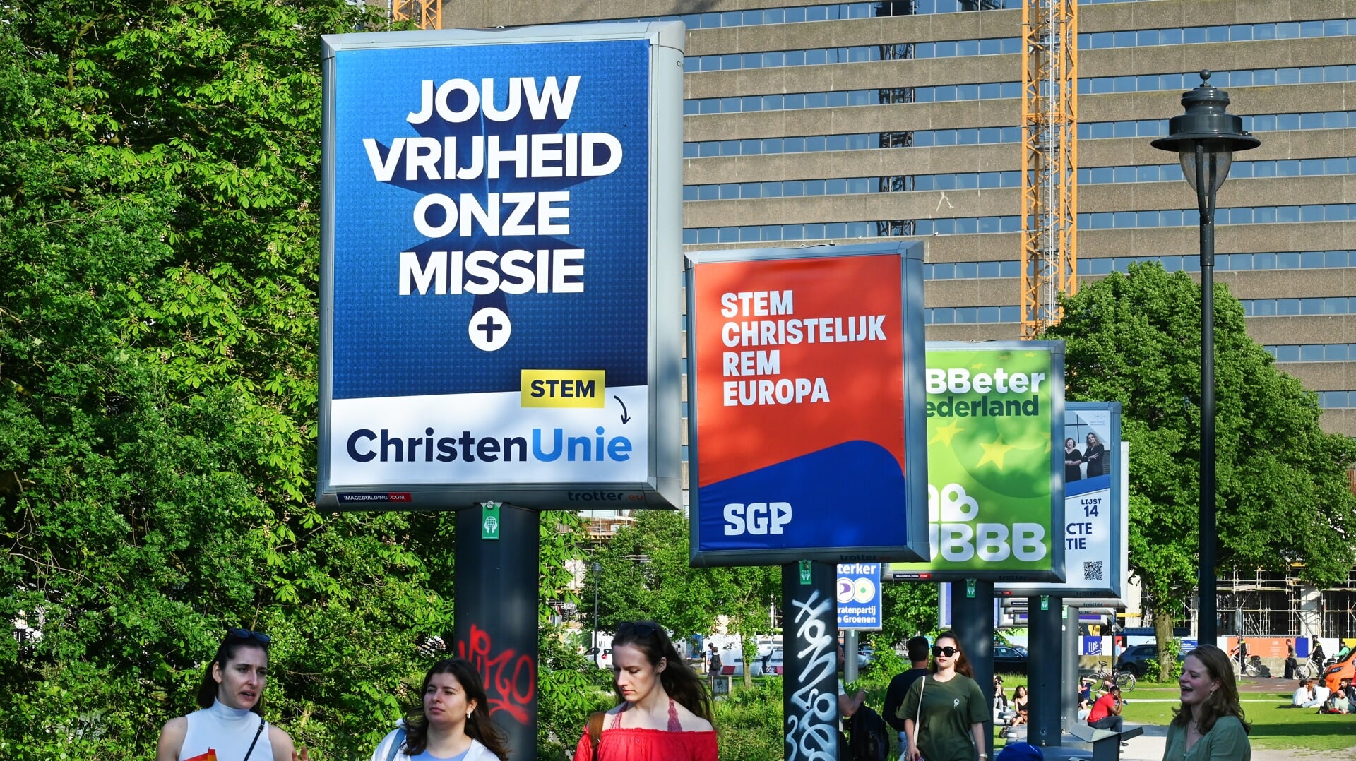Na drie decennia met een gezamenlijke lijst, voeren SGP en ChristenUnie voor het eerst apart campagne voor de Europese verkiezingen
