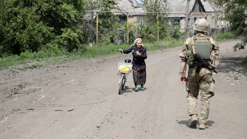 Oekraïense militairen zijn nog steeds de baas in Chasiv Yar, een strategische plek ten noorden van Avdiivka.