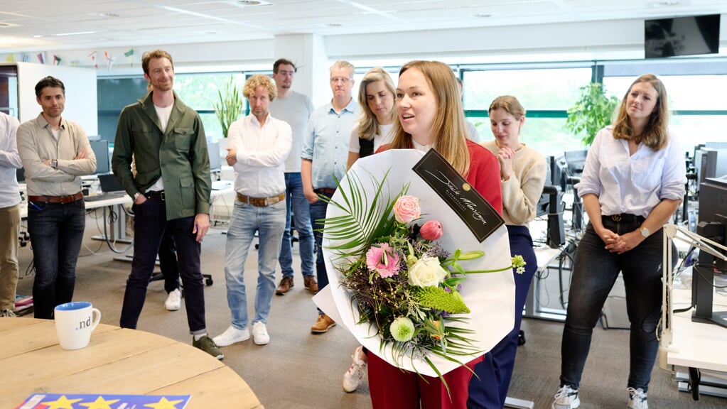 Berendien Tetelepta treedt als eerste vrouw toe tot de hoofdredactie van het Nederlands Dagblad.