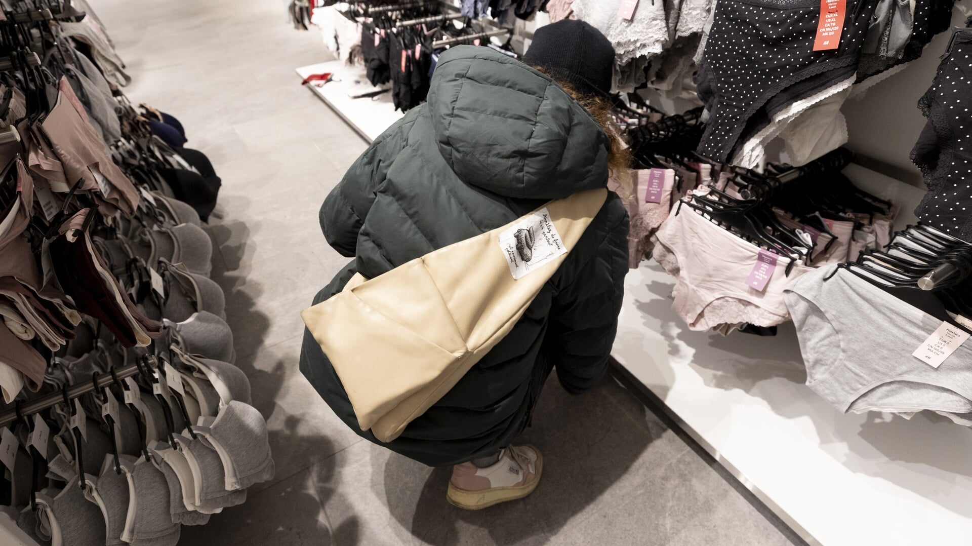 Actievoerders van Extinction Rebellion plaatsen eind januari stinkbommen bij de H&M in Naaldwijk. Meerdere personen werden onwel.