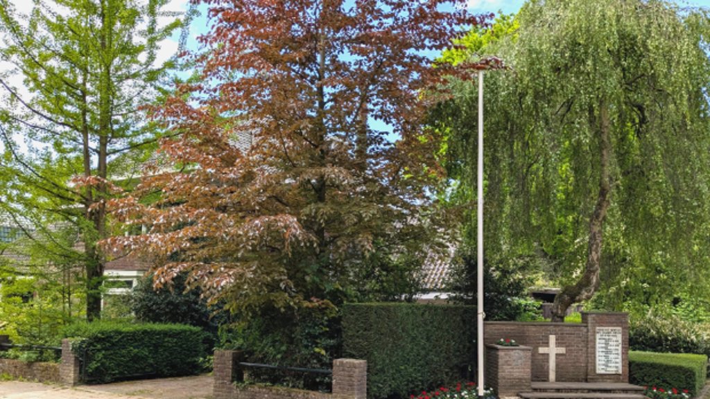Donckselaan 2 in Ridderkerk, waar de Duitsers op 8 mei 1945, drie dagen na de bevrijding, acht mensen vermoordden.