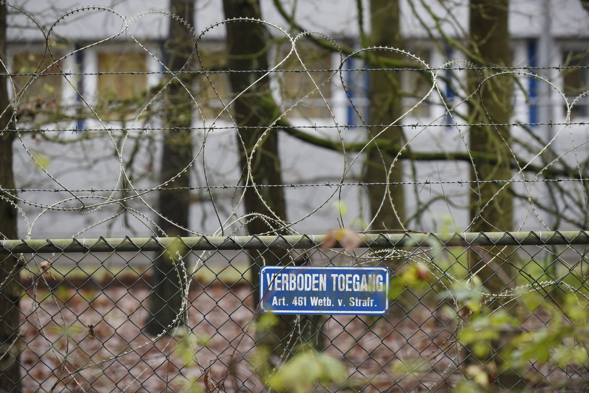Het detentiecentrum in Zeist, waar het gezin Imuse de afgelopen twee weken verbleef.